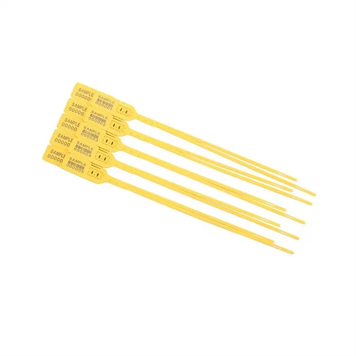 Double Lock Insurance One Time Use Plastic Security Seal