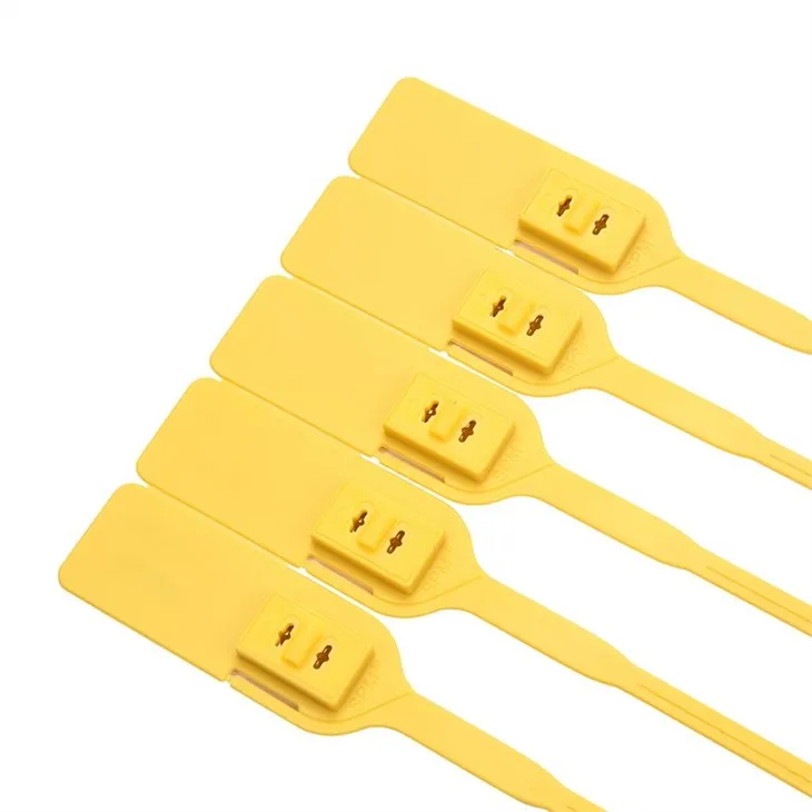 Double Locks Plastic Security Seal